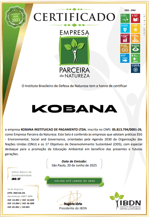 Nature Partner Company Certificate 2025