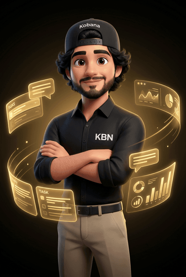 Kadu rodeado de paneles financieros