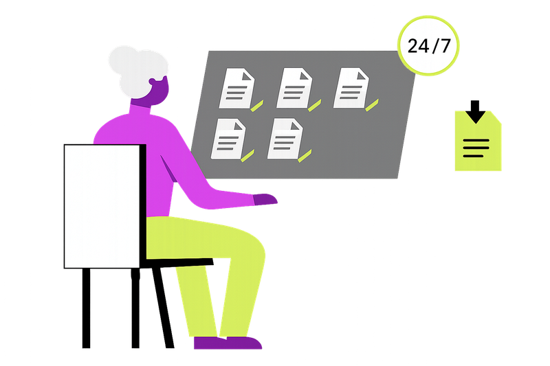 Customer portal - 24/7 self-service